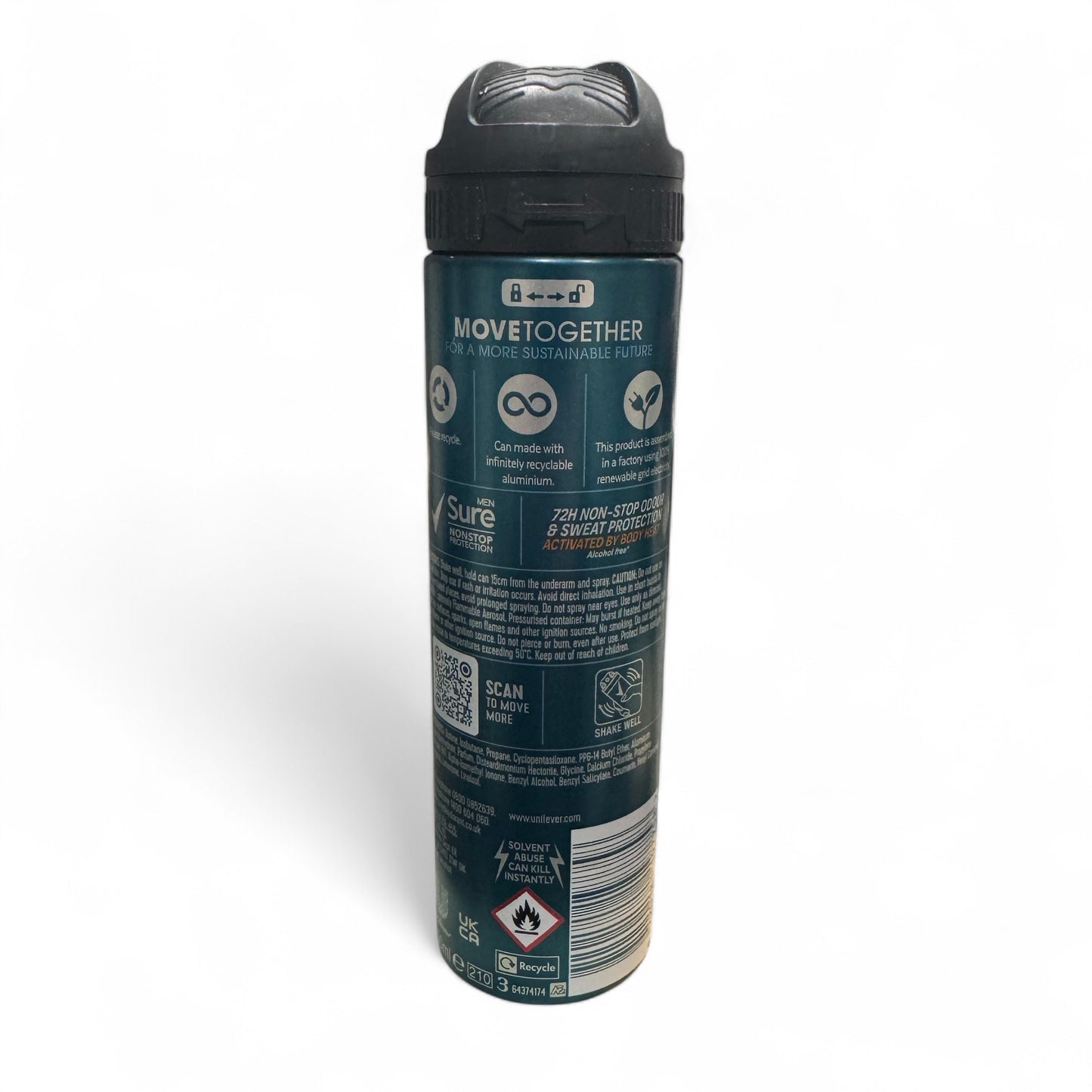Sure Men 72H Invisible Ice Fresh Antiperspirant (150ml)