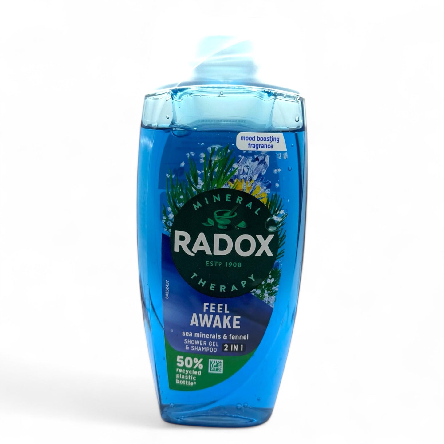 Radox Mineral Therapy Feel Awake 2in1 Shower Gel (225ml)